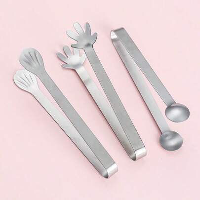 3 pièces Pinces de cuisine en acier inoxydable, pinces de cuisson pour la viande, la salade, le pain, ustensiles multifonctions pour barbecue