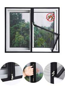 Black Zipper-double Zipper Pull