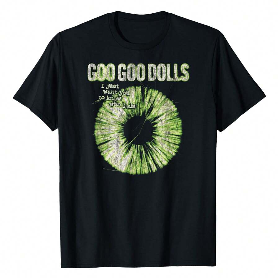 Goo Goo Dolls Green IRIS Exclusive T-Shirt Women's T-Shirts - 黑色 - 查看 1