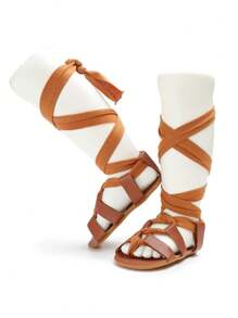 时尚夏季幼儿女童 0-1 岁软底防滑运动步行鞋