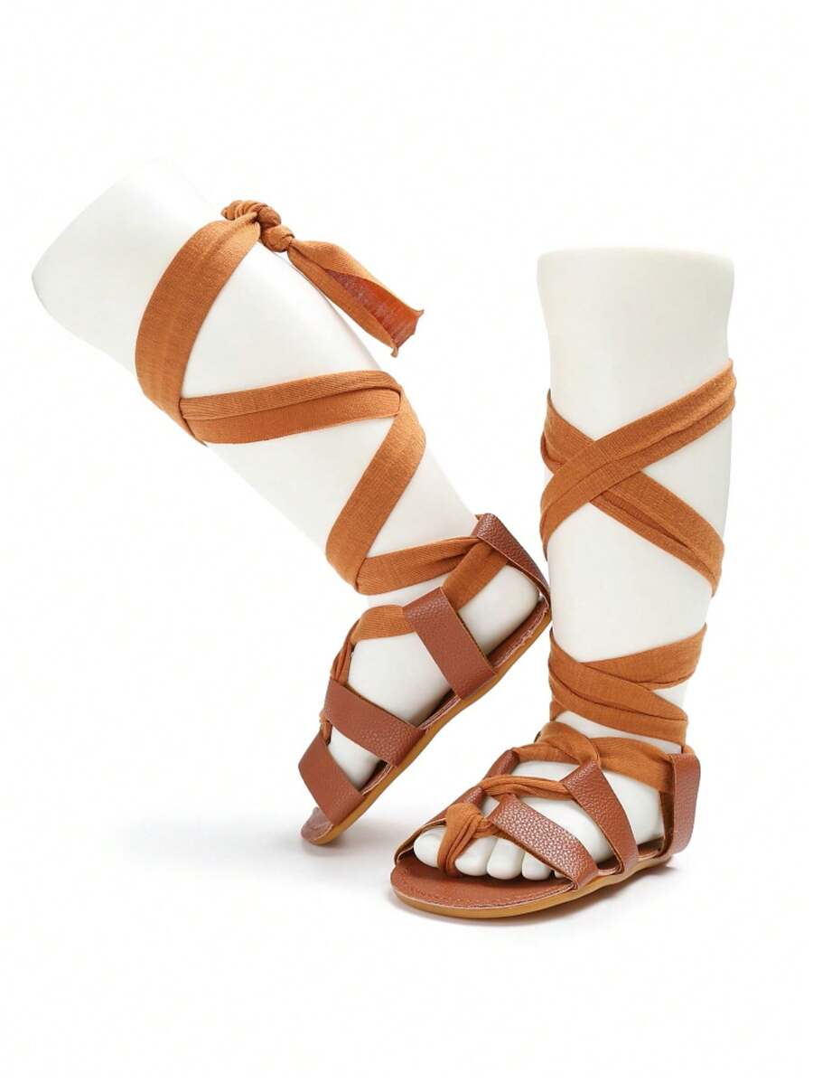 时尚夏季幼儿女童 0-1 岁软底防滑运动步行鞋