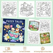 Girl Spaces/Girl's Day - Super Cute And Fun Adult Coloring Book: Featuring Cozy Moments And Girly Things, Cute Drawings For Relaxation And Stress Relief, Mindfulness,Mother's Day,Mom's Gift,Back To School,School Supplies