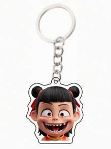 1pc Nezha 2: The Devil Boy Conquers The Dragon King Keychain To Decorate School Bag Pendant (Color Is Subject To The Actual Product)