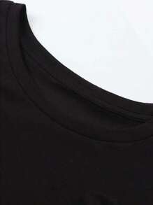 Women's T-Shirt - Black - View 5