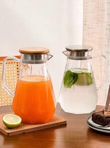 1pc Of Juice Pot Acrylic Cold Water Pot, High Grain Resistant Tea Pot, Cold Water Pot, Commercial Beverage, For Outdoor, Camping - Multicolor - View 7