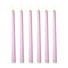 Set de 6 velas LED a batería con control remoto, velas con forma de cono con llama 3D, luces sin llama con parpadeo y luz amarilla cálida, para decoración de cumpleaños, hogar, habitación, Halloween, decoración del hogar, regalos, velas LED, luces de vela falsas