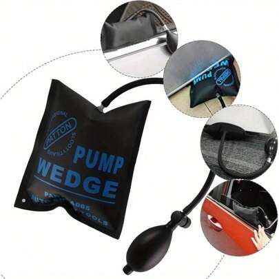 2pcs Air Wedge Pump 15 * 17cm Car Wedge Pump Alignment Tool Inflatable Lifter Tool For Home Use Door Window Installation Car Auto Repair Frame Fitting Install Shim