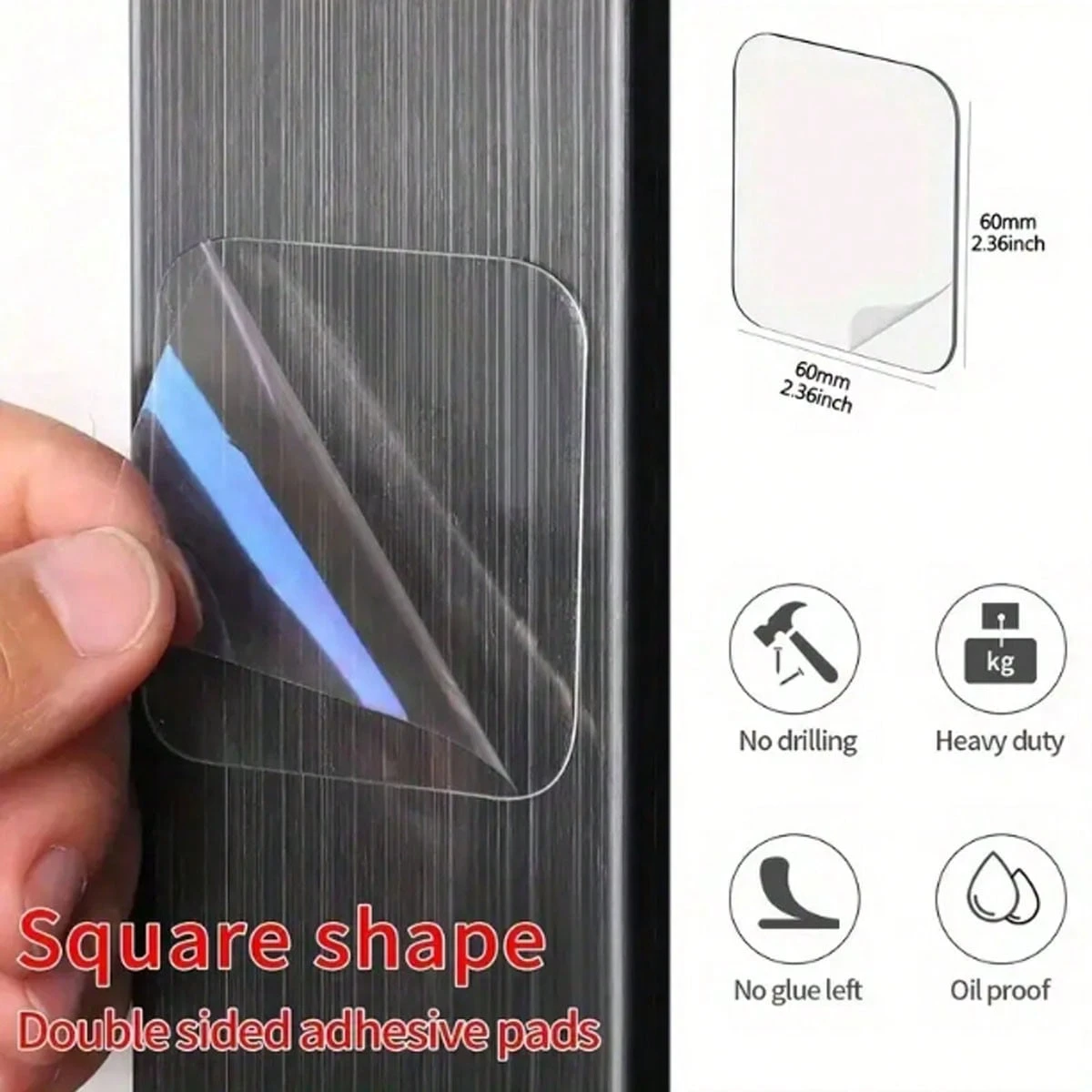 Nano Nastro A Doppio Contatto Da 5 M Potente Adesivo Bifacciale Extra Resistente Per Cucina E Bagno Strumento Impermeabile E Lavabile - Foto 7