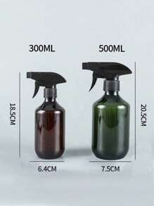 1pc 300/500mlCleaner Spray Bottle,Styling Spray Bottle,Empty Fine Mist Spray Bottle Ultra Fine Continuous Spray Water Bottle Fine Mist Sprayer For Hair Styling, Cleaning,Plants, Misting & Skin ,Fine Mist Spray Bottle Suitable For Plant Cleaning Liquid Hair Gardening