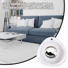 4Pcs/Set Self Adhesive Caster Wheel 360 Swivel Heavy Duty Moving Furniture Casters Mini Mute Plastic Rolling Pulley,School Supplies,Back To School