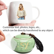 Customizable Transferable Stickers - Support Photo, Name, Letter Or Logo Customization - Suitable For Water Bottles, Notebooks, Weddings, Corporate Gifts, Pets, Home And Other Commemorative Photos, Multi-Functional, Adjustable, Anti-Mold, Ornamental, Adhesive, Reusable, Cute, Stylish, Adorable, High-Quality, Colorful, Custom, Unique, Personalized, Son, Daughter, Kids, For Housewarming, For Graduation, Kitchen, Dining Room, Bedroom, Office, Living Room, Home, Garden, Tea Room, Back To Customized Stickers, Warm Ambience