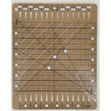Regla de corte de acrílico para acolchados - Transparente, plantilla de costura y patchwork de 6/12 pulgadas para manualidades DIY