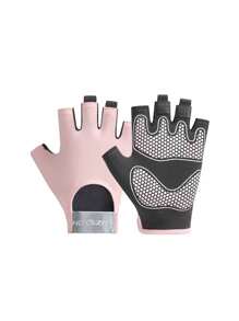 1 双男女通用举重健身手套，适用于健身房配件