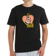 Playera UNISEX Algodon perrito preso en la carcel de tus besos cancion jose jose josejose - Negro Unisex - Ver 2