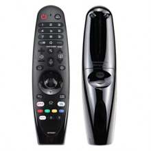 SMYTH Télécommande de remplacement Magic pour TV intelligente OLED QNED NanoCell 4K UHD, modèle AM-MR20GA AKB75855501, remplace AN-MR650, AN-MR19BA, AN-MR18BA, avec touches Prime (Sans fonction vocale ni de pointeur)