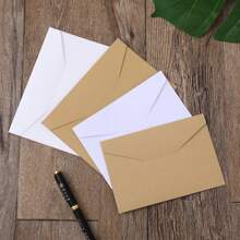 50 Pack White Envelopes, Envelopes, Card Envelopes, White Paper Envelopes, Invitation Envelopes, Postcard Envelopes - Multicolor - View 4