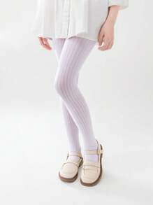 Children's Fashionable Multi-Color Soft Elastic Bottoming Socks - Multicolor - View 8