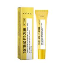 Crema hidratante para ojos OUHOE, que disminuye las líneas finas, las ojeras, ilumina el área de los ojos, reafirma, antiarrugas, anti-envejecimiento, crema de noche para mujeres, nutre los ojos, mejora la opacidad, la hinchazón, masajeador con rodillo hi - 1 - Ver 1