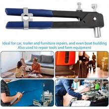Rivet Nut Gun Set Professional Heavy Duty Hand Riveter Setter Kit With Interchangeable Mandrels Metric M3 M4 M5 M6 M8 86Pcs Threaded Effortless Rivet - Variant1 - View 5