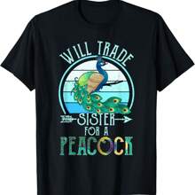 Peacock Gift T-Shirt Men Women And Kids