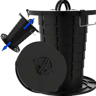 1 pezzo Sgabello pieghevole luminoso migliorato per adulti, sgabello portatile retraibile e pieghevole telescopico per campeggio, pesca, escursionismo, giardinaggio, viaggi, barbecue, con capacità di carico di 400 libbre