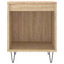 Tables de chevet 2 pcs bois sonoma 40x35x50 cm ingénierie en bois