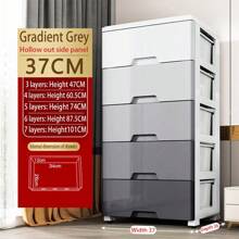 Drawer-Style Shoe Cabinet, Narrow Slit Storage Cabinet, Side Shelf Cabinet, Multi-Layer Plastic Bedside Cabinet, Bathroom