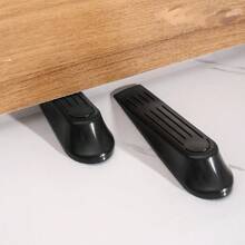 5 cái/10 cái chặn cửa, chặn cửa không cần khoan, chặn cửa chống gió, khung cửa - màu đen - Xem 3