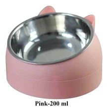 Tazón para perros/gatos de 100ml/200ml/400ml, tazón de comida para mascotas, equipo de alimentación y abastecimiento de agua para mascotas - Multicolor - Ver 23