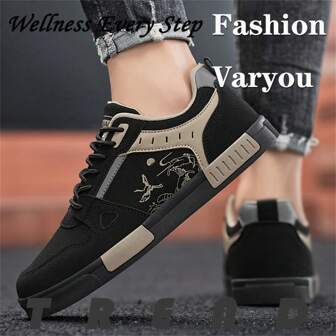 Men's Outdoor Casual Sports Shoes - Fashionable Lightweight Waterproof Slip-On Shoes - Size 38-47 Durable Comfort New Thick Sole Skateboarding Shoes - Loose Fit All Season Anti-Slip Plus Size Suede Shoes
