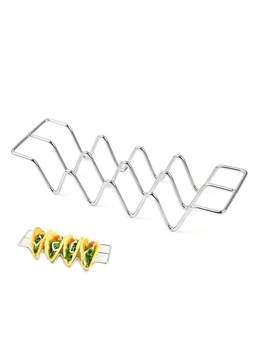 1 件不锈钢玉米饼保温架、W 型玉米饼壳支架、煎饼机、厨房烘焙工具