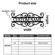 1pc Custom Vintage Metal Doorplate Decorative Art, Rural Street Nameplate Wall Decorations - Personalized Door Numbers And Text - Wall-Mounted Multifunctional Address Signs, House Numbers, Outdoor Address Signs, Farmhouse Door Art,Graphic Print