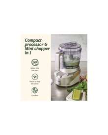 Cuisinart RMC100U Cordless Mini Prep Pro Chopper Food Processor Silver - Silver - View 2