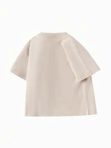 Balabala 年轻男孩速干卡通T恤，2025年夏季上衣 - 貝殼卡 - 查看 6