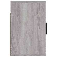 Table de chevet murale Sonoma gris 50x30x47 cm