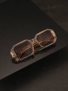 1/2/3 件女士亚克力矩形时尚太阳镜，适合日常外出和佩戴时尚遮阳优雅装扮家庭出游旅行度假，适合夏季海滩度假、户外、旅行