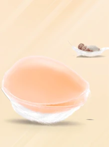 1 对女士隐形防水加厚硅胶胸垫，带肩带的粘性胸罩，适用于小型隆胸和推胸，专为婚礼摄影设计 - 彩色 - 查看 6