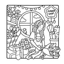 Girl Spaces/Girl's Day - Super Cute And Fun Adult Coloring Book: Featuring Cozy Moments And Girly Things, Cute Drawings For Relaxation And Stress Relief, Mindfulness,Mother's Day,Mom's Gift,Back To School,School Supplies