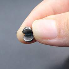 143 件钓鱼铅坠带收纳盒 6 种尺寸分类盒钓鱼配件（0.2g/0.25g/0.3g/0.4g/0.6g/1g） - 黑色 - 查看 6