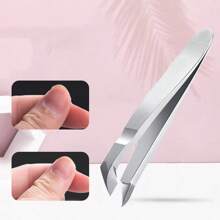 1 件装迷你倒刺挤压剪角质层钳不锈钢指甲死皮修甲修脚实用美甲工具