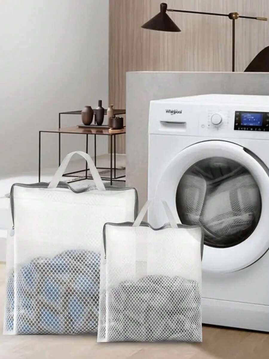 Mesh Laundry Bags, Washing Bag With Zipper , Underwear Exquisite Clothes Washing Bags For Travel, Laundry Bags