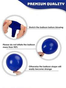 Juego de 74 piezas / 2 piezas de decoración de arco de juego en azul y negro, incluye control de juego, globo de papel de aluminio, globo de estrella azul, adecuado para cumpleaños de juegos, fiesta con tema de juegos, accesorios para fotos, decoraciones para fiestas en el hogar