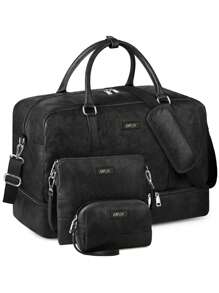 3pcs IBFUN Travel Bag Set - Handbag, Foldable Tote Bag With Shoe Compartment, Fitness Bag, Suitable For Business Trip, Travel, Clothing Storage - Multicolor - View 14