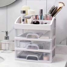 Clear Makeup Storage Box For Eyebrow Pencils And Brushes - Makeup Storage Box With Container
