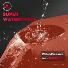 Patio Heater Covers - 600D Outdoor Heater Cover With Zipper Heavy Duty Waterproof, Propane Heat Cover For East Oak, Hampton Bay, Basics And Fire Sense (87" Height X 33" Dome X 19" Base) - Rusty Orange - 87 Inch - View 7