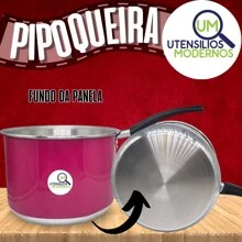 Popcorn Maker No. 20 Aluminum With Glass Lid 4 Liters - 玫紅色 - 查看 6