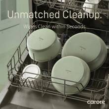 18pcs Detachable Handle Nonstick Cookware Set, Blue/Pink/Green/Black/Taupe/White/Red, Pots And Pans, Oven Safe Frying Pan