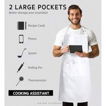 Aprons - Black/White - View 5