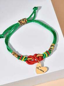 Customized Chinese Element Braided Bracelet, Perfect Gift For Friends And Family