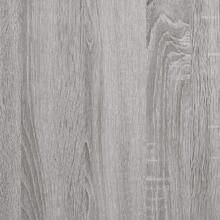 Table de chevet murale Sonoma gris 50x30x47 cm